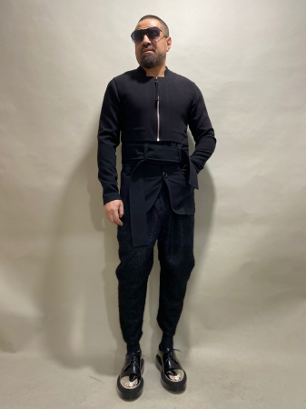 Pantalon stofa negru [1]