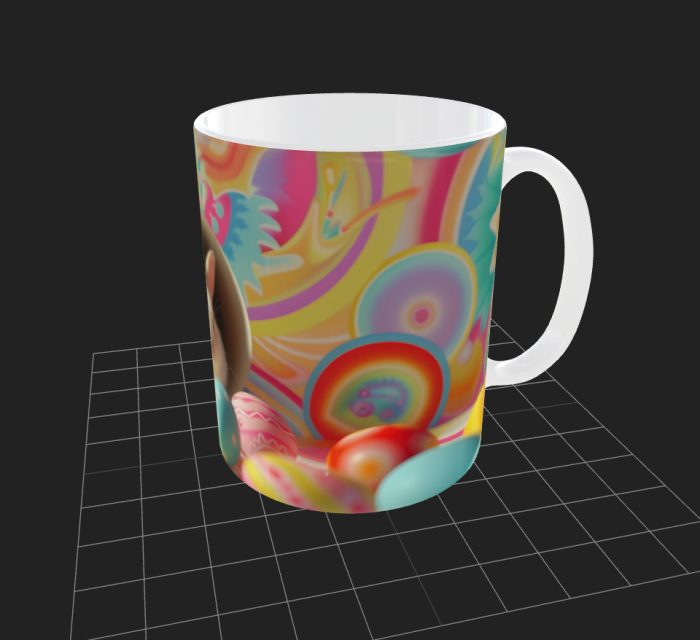 Cana de Paste cu iepurasi si oua [2]