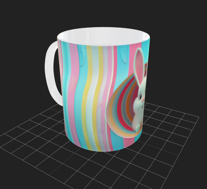 Cana de Paste cu iepurasi si oua [3]