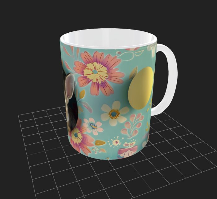 Cana de Paste cu iepurasi si oua [2]