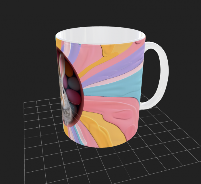 Cana de Paste cu iepurasi si oua [2]