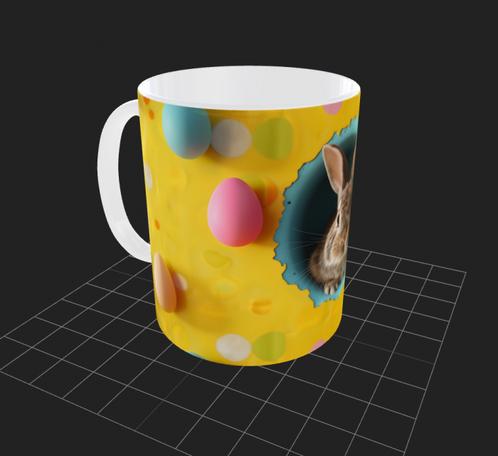 Cana de Paste cu iepurasi si oua [3]