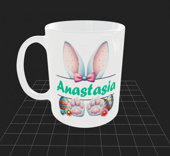 Cana de Paste personalizata cu numele si poza ta [2]