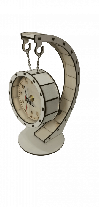 Ceas de masa lemn [2]