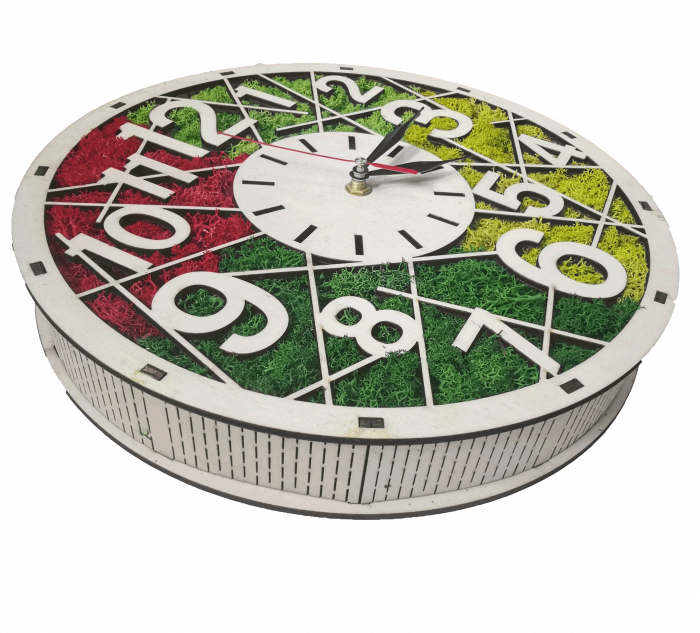 Ceas de masa lemn [4]