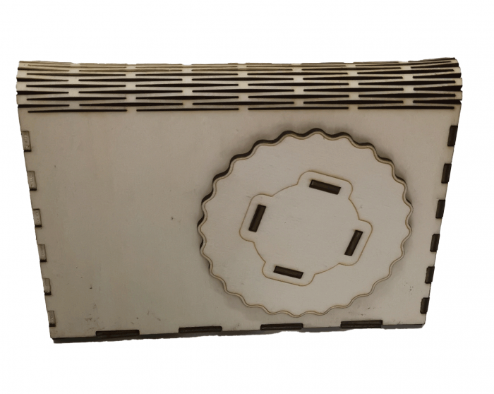 Ceas de masa lemn [4]