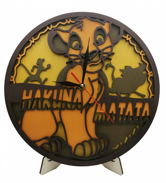 Ceas de perete HAKUNA MATATA [2]