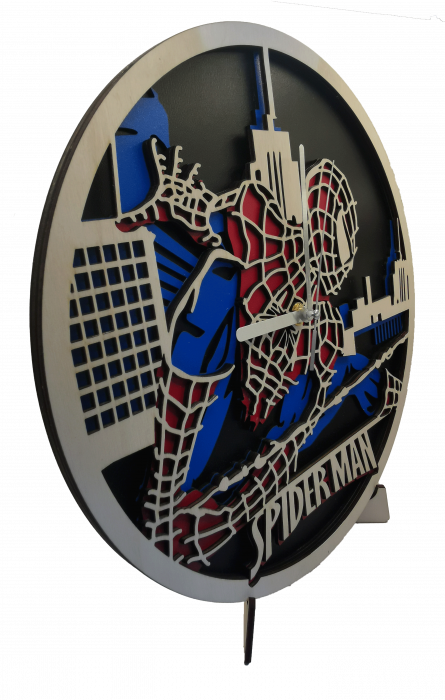 Ceas de perete multistrat - Spider Man [4]