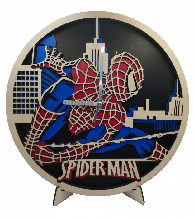 Ceas de perete multistrat - Spider Man [2]