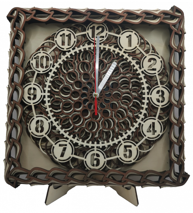 Ceas de perete multistrat Mandala [2]