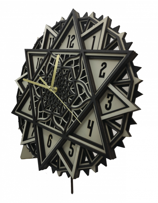 Ceas de perete multistrat Mandala [3]