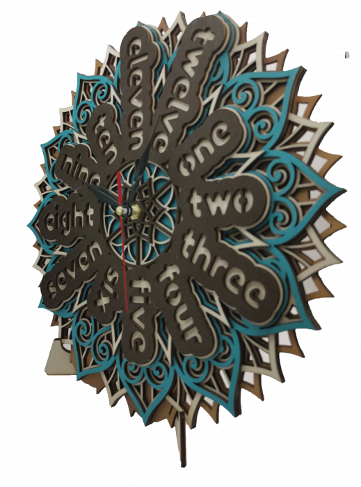 Ceas de perete multistrat Mandala [3]