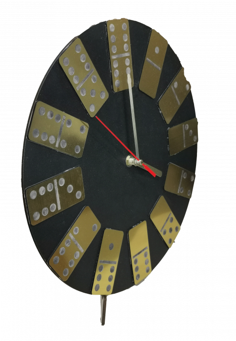 Ceas de perete multistrat - Domino [3]