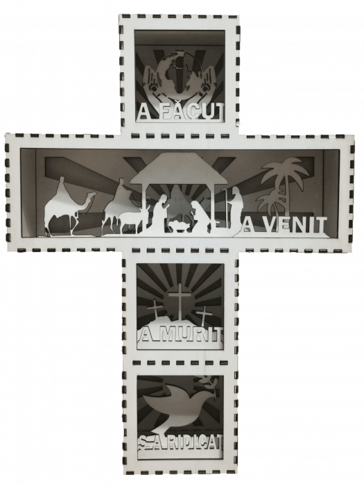 Cruce ornamentala 3D [2]