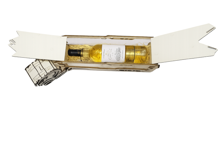 Cutie de vin personalizată camion [3]