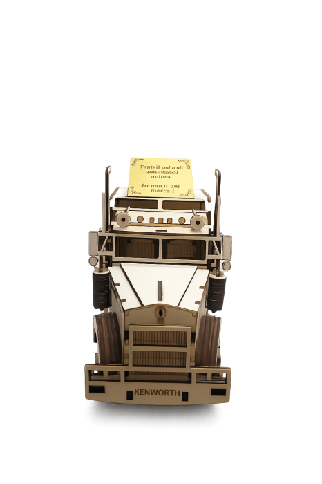 Cutie de vin personalizată camion [3]