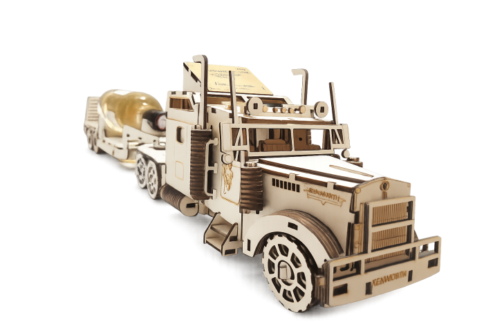 Cutie de vin personalizată camion [4]