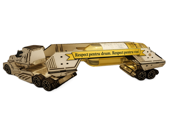 Cutie de vin personalizată camion [2]