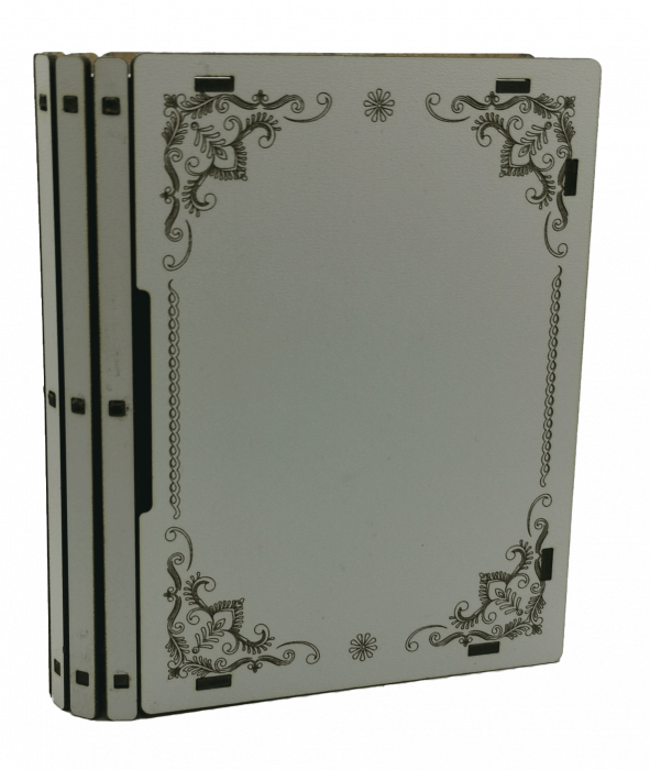 Cutie glisabila in forma de carte [2]