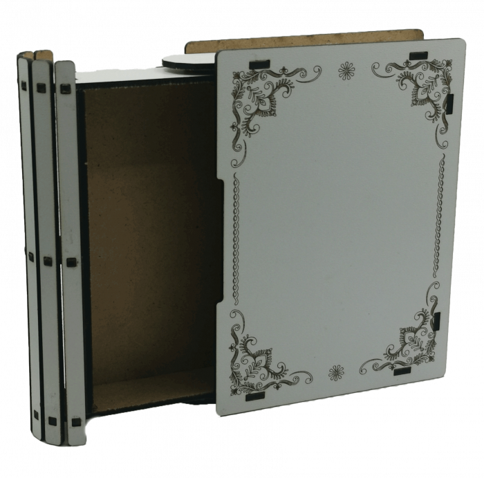 Cutie glisabila in forma de carte [3]