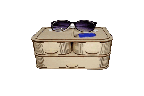 Cutie din lemn pentru bijuterii [3]