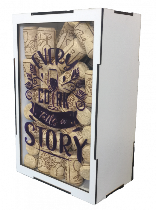 Cutie pentru dopuri de pluta - White Box [3]