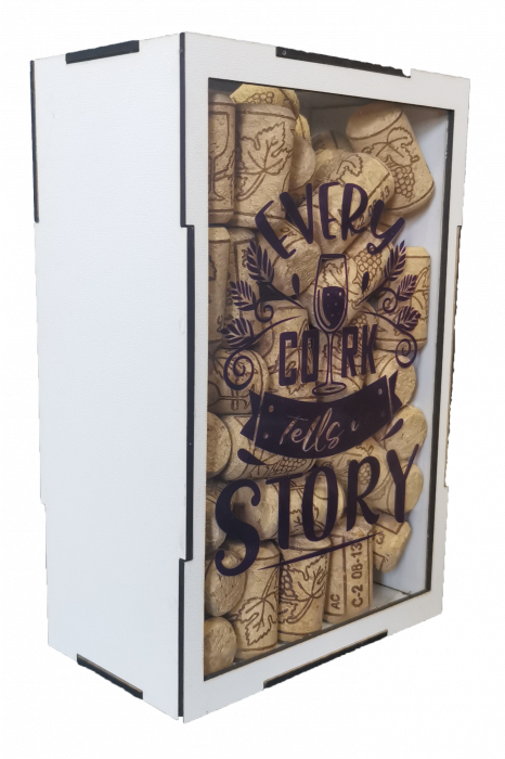 Cutie pentru dopuri de pluta - White Box [2]