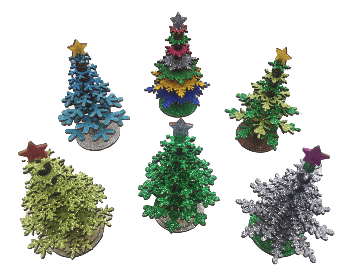 Ornament birou - bradut de Crăciun [2]