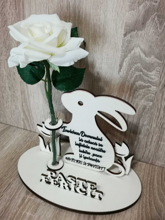 Decoratiune pentru masa de Paște cu vaza [4]