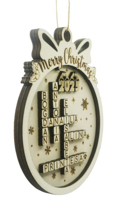 Glob brad de Craciun personalizat [5]