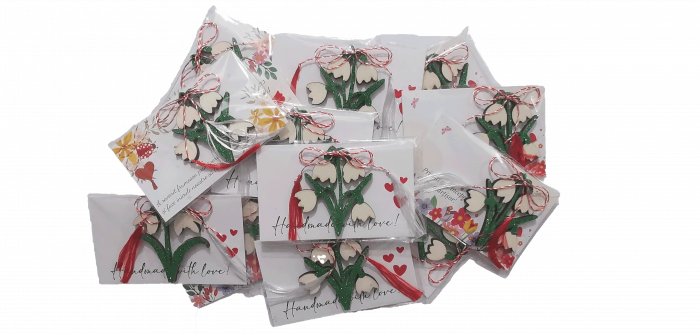 Martisor handmade ghiocei [2]