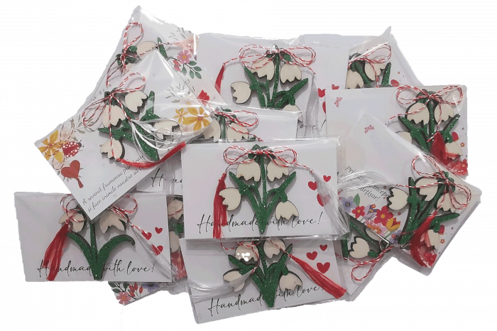 Martisor handmade ghiocei [2]