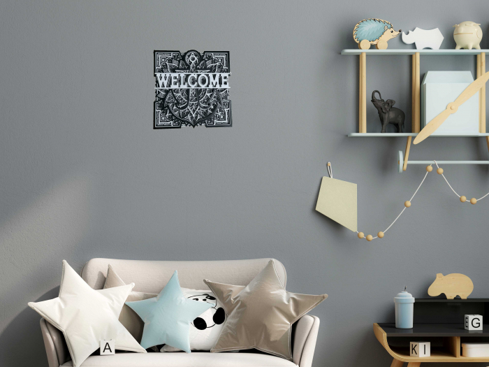 Tablou WELCOME Mandala [2]