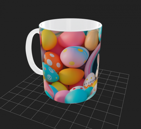 Cana de Paste cu iepurasi si oua [2]