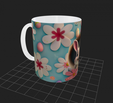 Cana de Paste cu iepurasi si oua [2]