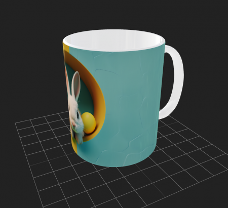 Cana de Paste cu iepurasi si oua [1]