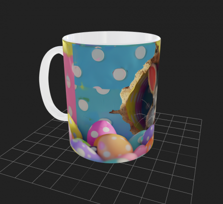 Cana de Paste cu iepurasi si oua [2]