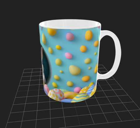 Cana de Paste cu iepurasi si oua [1]