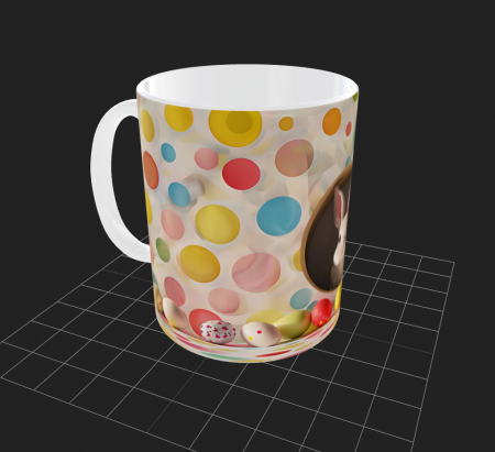 Cana de Paste cu iepurasi si oua [2]