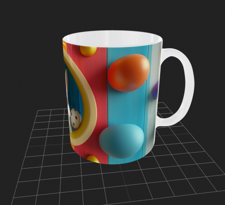 Cana de Paste cu iepurasi si oua [1]