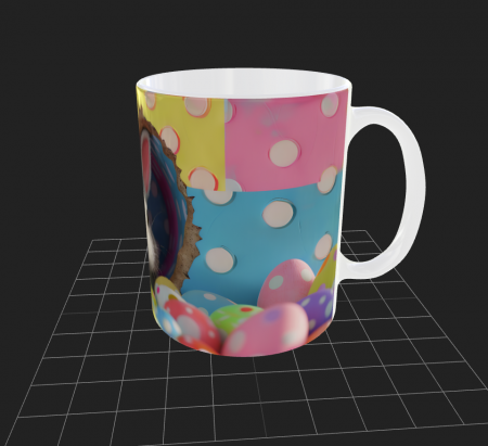 Cana de Paste cu iepurasi si oua [1]