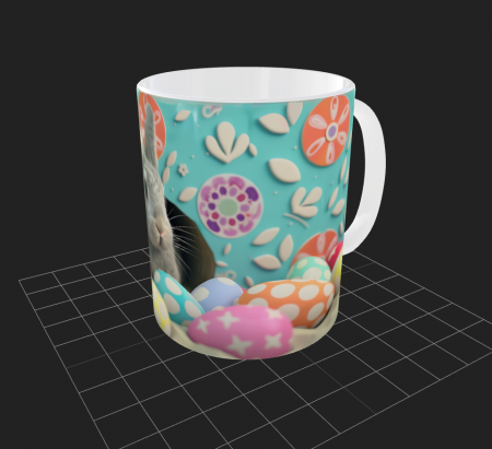 Cana de Paste cu iepurasi si oua [1]