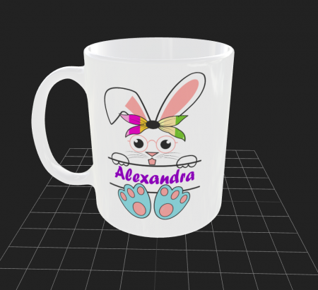 Cana de Paste personalizata cu numele si poza ta [1]