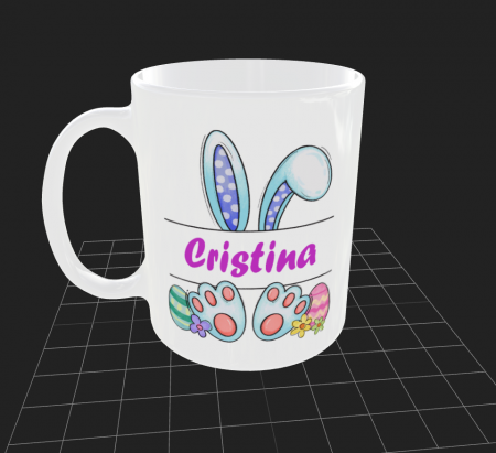 Cana de Paste personalizata cu numele si poza ta [2]