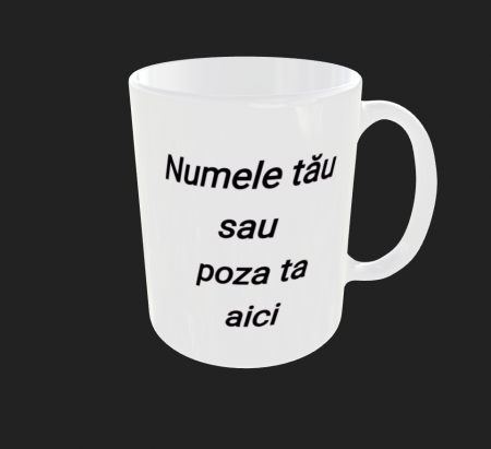 Cana Paşte Fericit personalizata cu numele sau poza ta [3]