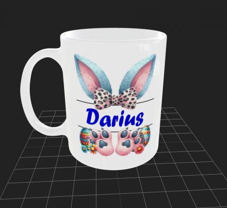 Cana de Paste personalizata cu numele si poza ta [1]