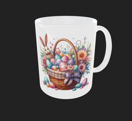 Cani de Paste - Cana personalizata Paste Fericit