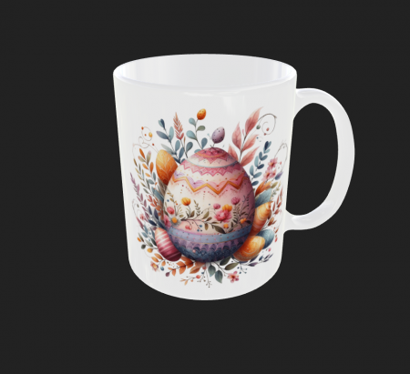 Cani de Paste - Cana personalizata Paste Fericit