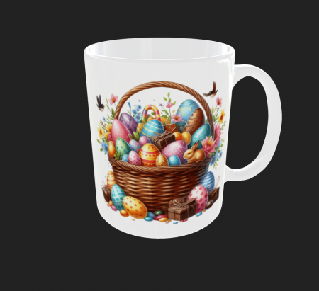 Cani de Paste - Cana personalizata Paste Fericit