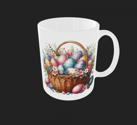 Cani de Paste - Cana personalizata Paste Fericit